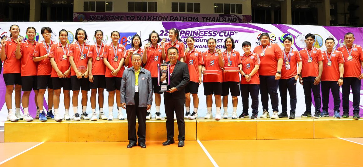 THAILAND KEEP “PRINCESS CUP” TROPHY AT HOME WITH 3-1 WIN AGAINST INDONESIA IN WOMEN’S U18 SOUTHEAST ASIAN CHAMPIONSHIP SHOWDOWN 