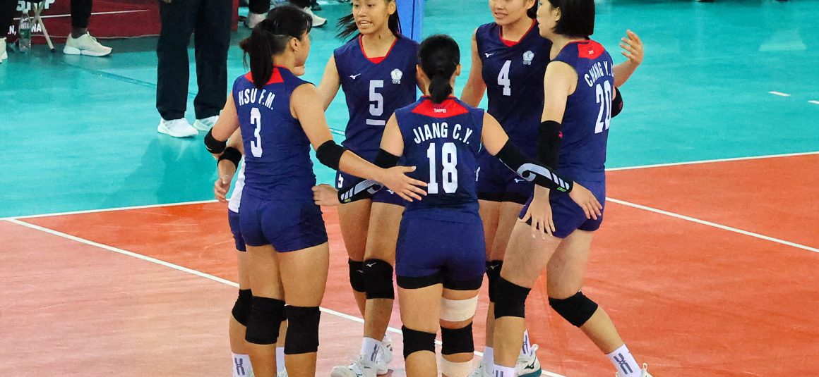 CHINESE TAIPEI FINISH 3RD IN POOL F AFTER 3-0 ROUT OF INDIA AT 22ND ASIAN WOMEN’S U20 CHAMPIONSHIP