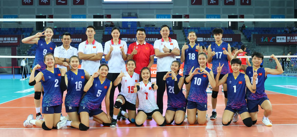 VIETNAM CLINCH 5TH PLACE WITH STRAIGHT-SET WIN OVER CHINESE TAIPEI IN 22ND ASIAN WOMEN’S U20 CHAMPIONSHIP