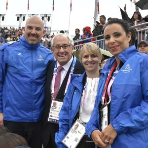 FIVB WELCOMES SPECIAL GUESTS TO PARIS 2024 BEACH VOLLEYBALL VENUE ON OPENING DAY