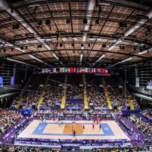 VOLLEYBALL WELCOMES GLOBAL LEADERS AND A FULL STADIUM ON THE FIRST DAY OF THE OLYMPIC GAMES PARIS 2024