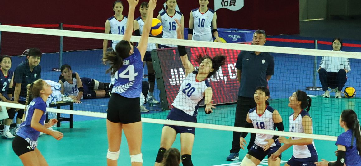 CHINESE TAIPEI ADVANCE TO ROUND OF LAST 8 WITH STRAIGHT-SET WIN AGAINST NEW ZEALAND IN 22ND ASIAN WOMEN’S U20 CHAMPIONSHIP