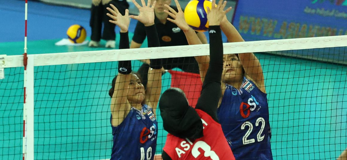 THAILAND PROGRESS TO ROUND OF LAST 8 AFTER 3-0 ROUT OF IRAN IN 22ND ASIAN WOMEN’S U20 CHAMPIONSHIP