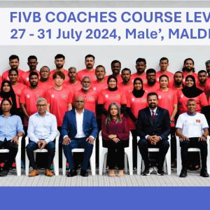 FIVB COACHES COURSE LEVEL 1 STARTS IN THE MALDIVES