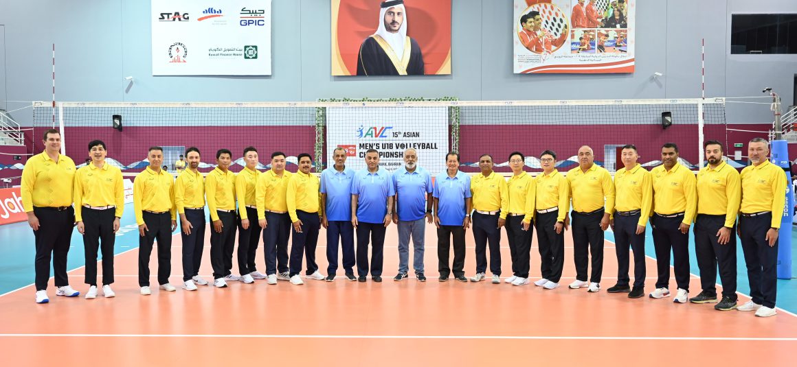 16 REFEREES NOW READY TO BE IN THE SPOTLIGHT AT 15TH ASIAN MEN’S U18 CHAMPIONSHIP