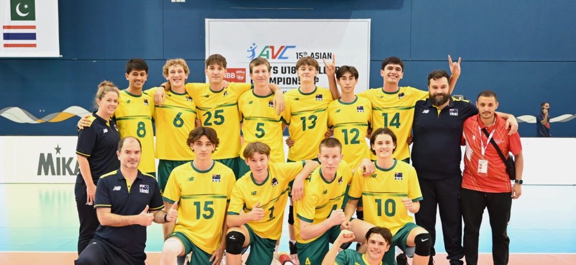 AUSTRALIA KEEP TOP EIGHT HOPES ALIVE WITH FOUR-SET WIN AGAINST HONG KONG, CHINA IN ASIAN MEN’S U18 CHAMPIONSHIP