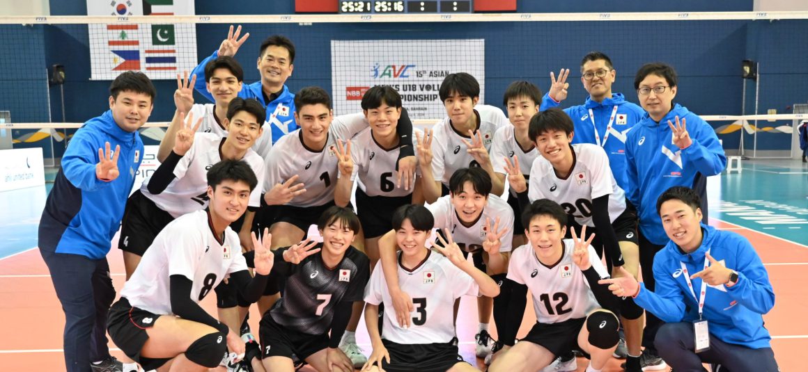 JAPAN TOP POOL B AFTER 3-0 DEMOLITION OF CHINESE TAIPEI IN ASIAN MEN’S U18 CHAMPIONSHIP