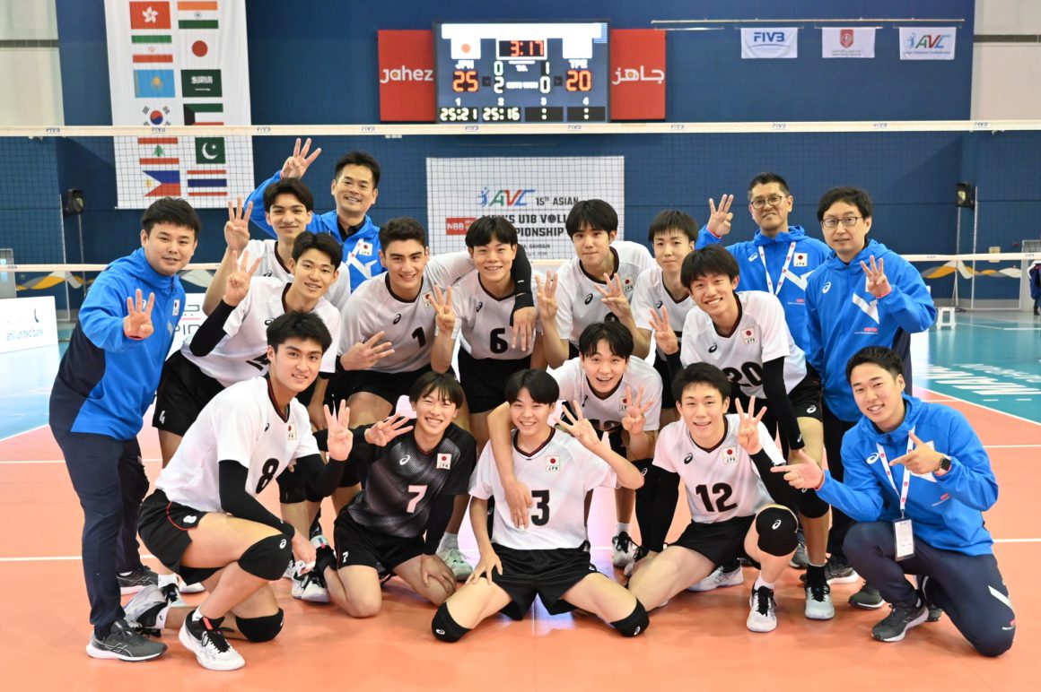 JAPAN TOP POOL B AFTER 3-0 DEMOLITION OF CHINESE TAIPEI IN ASIAN MEN’S U18 CHAMPIONSHIP