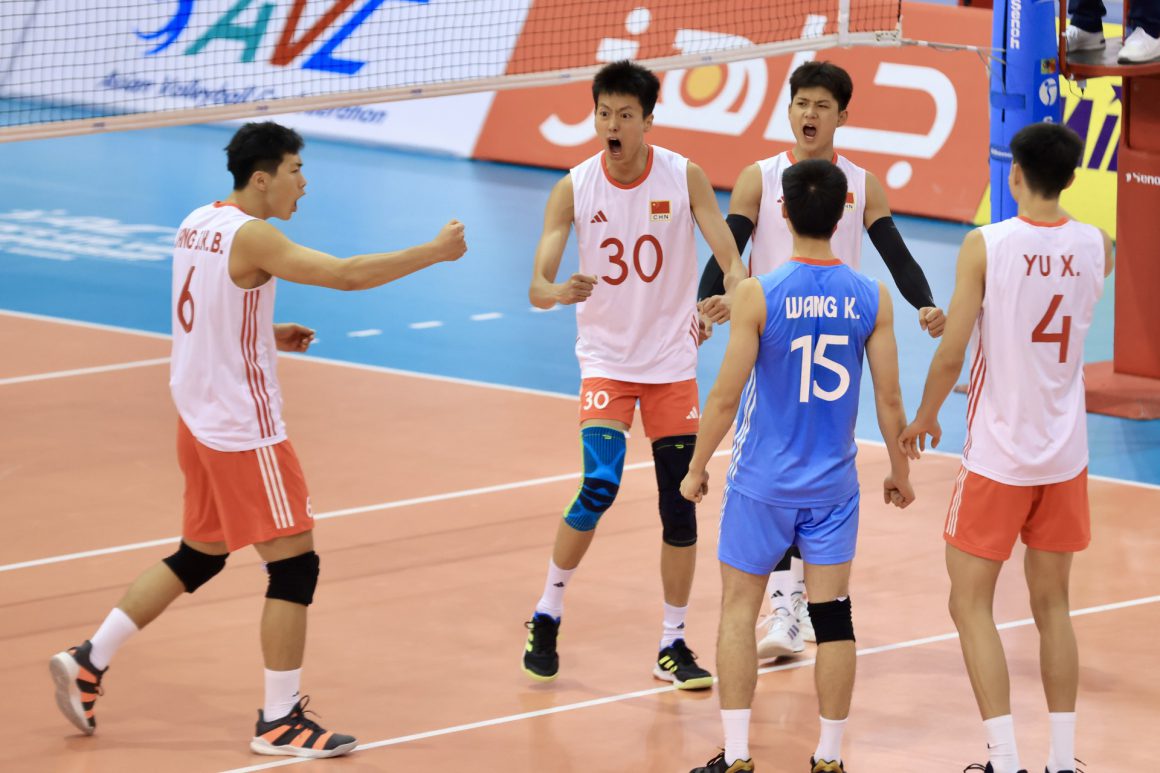 CHINA OUTLAST IRAN IN FIVE-SET THRILLER TO TOP POOL C IN ASIAN U18 CHAMPIONSHIP