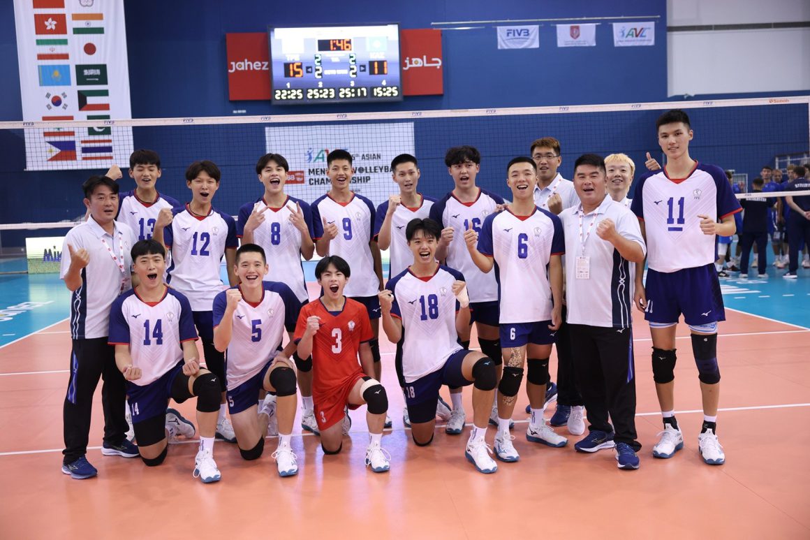 CHINESE TAIPEI CLAIM TOUGH FIVE-SETTER AGAINST KAZAKHSTAN IN ASIAN MEN’S U18 CHAMPIONSHIP IN BAHRAIN