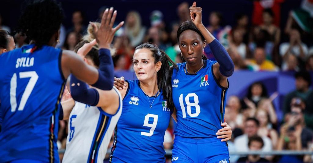 EGONU CROWNED AS MVP IN ITALY’S GOLDEN CAMPAIGN IN PARIS