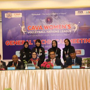 CAVA TO GET ITS WOMEN’S VOLLEYBALL NATIONS LEAGUE OFF THE GROUND IN NEPAL ON AUGUST 1