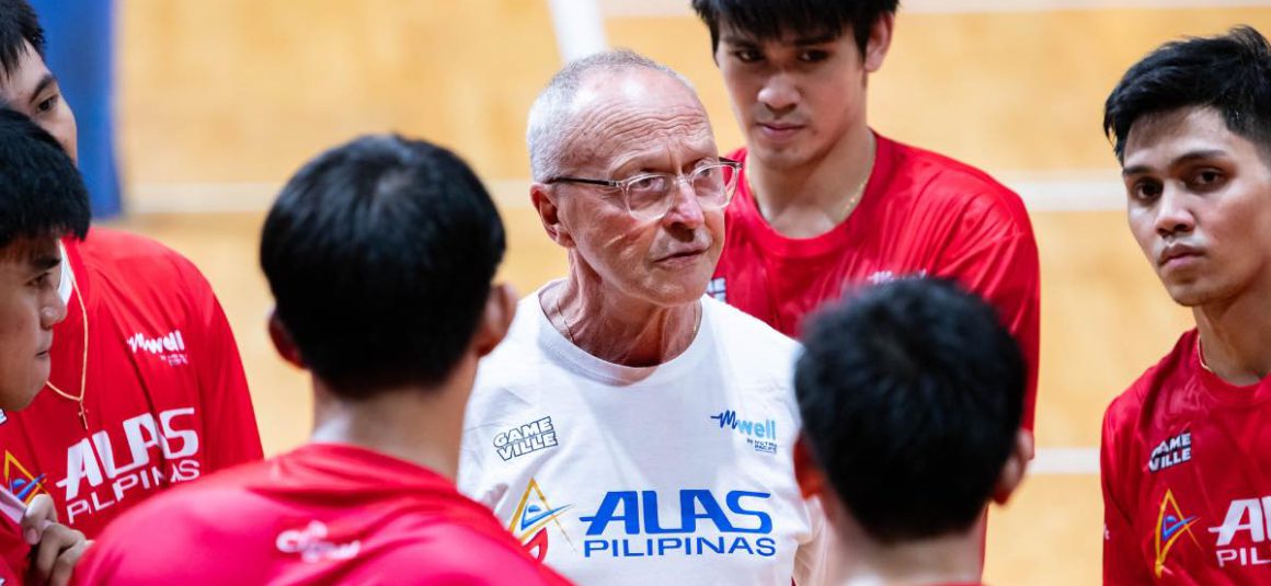 ITALIAN MEN’S COACH DEBUTS FOR PHILIPPINES IN SEA V. LEAGUE