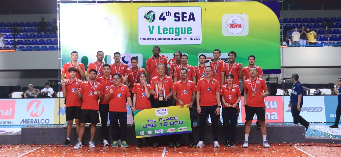 THAILAND CROWNED 2024 SEA V. LEAGUE SECOND LEG CHAMPIONS 