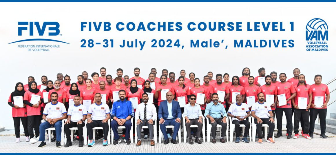 FIVB COACHES COURSE LEVEL 1 CONCLUDES IN MALDIVES