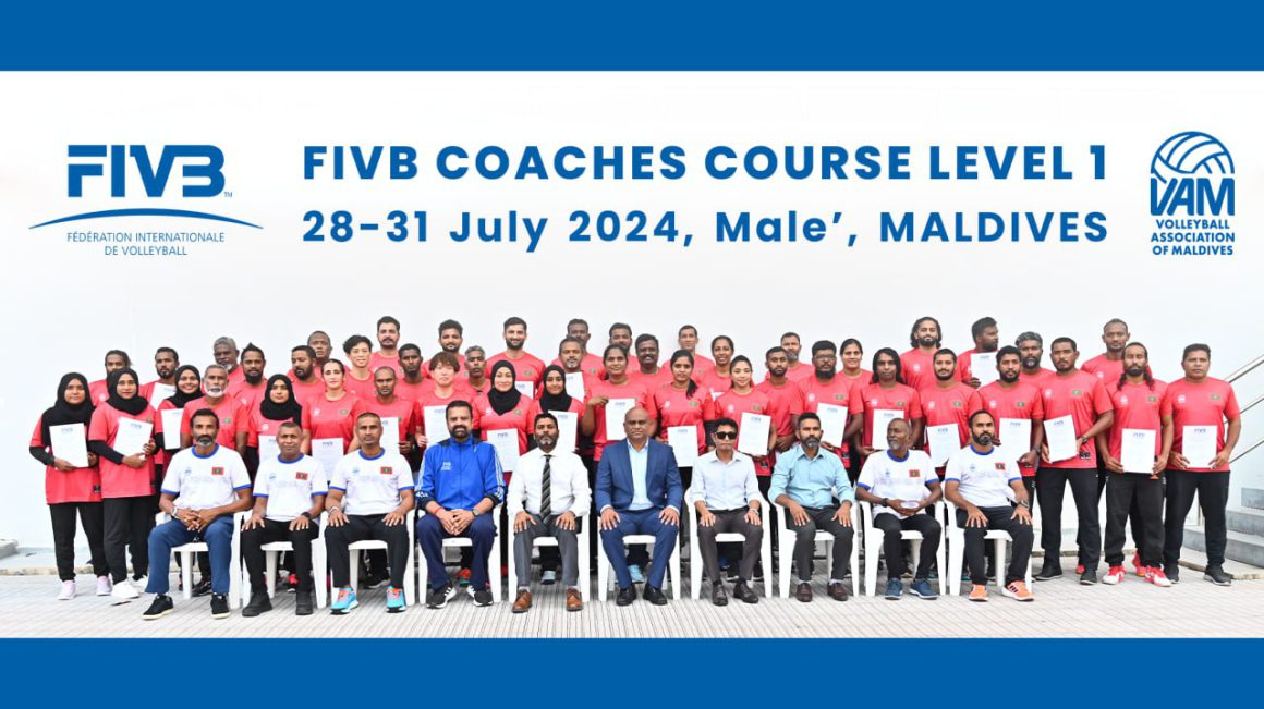 FIVB COACHES COURSE LEVEL 1 CONCLUDES IN MALDIVES