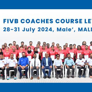 FIVB COACHES COURSE LEVEL 1 CONCLUDES IN MALDIVES