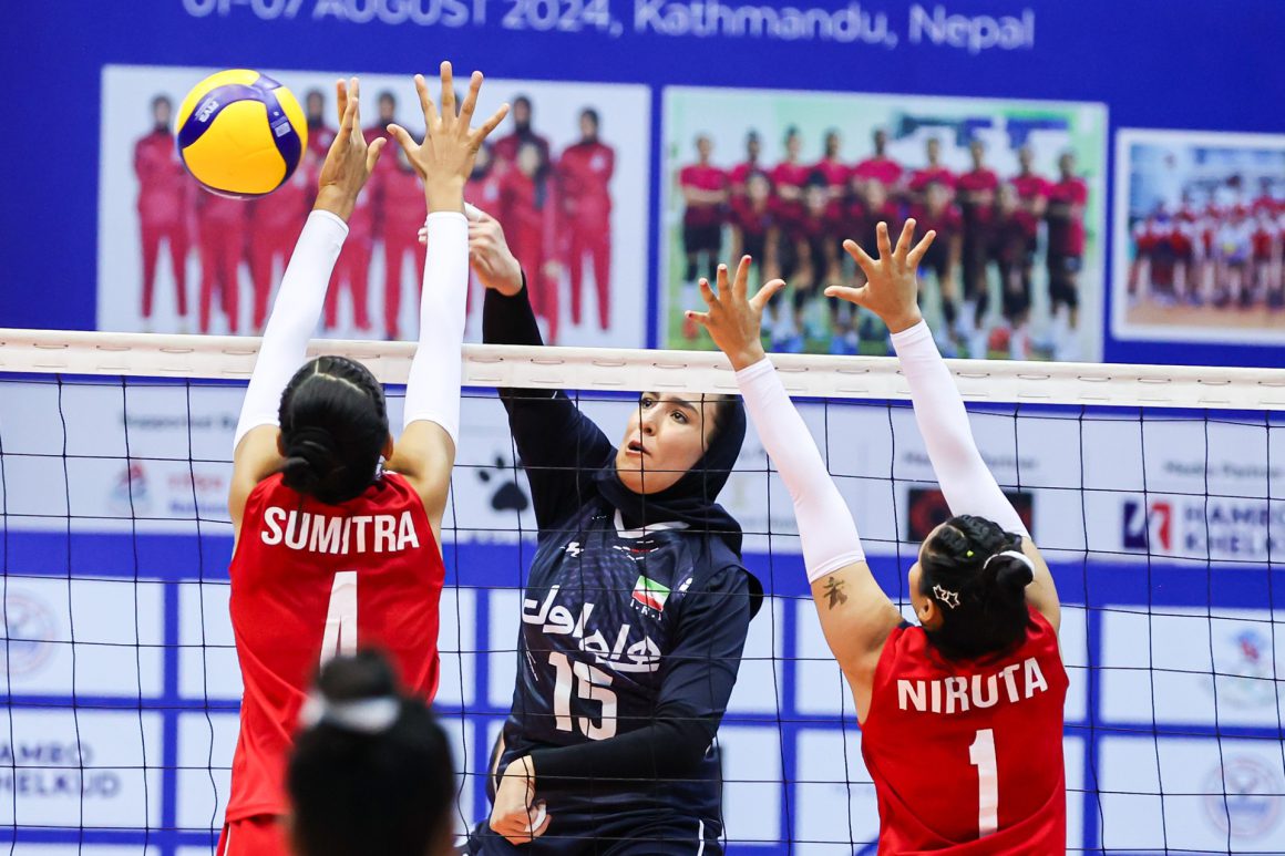 IRAN UPSET NEPAL AND THEIR HOME FANS IN CAVA WOMEN’S NATIONS LEAGUE