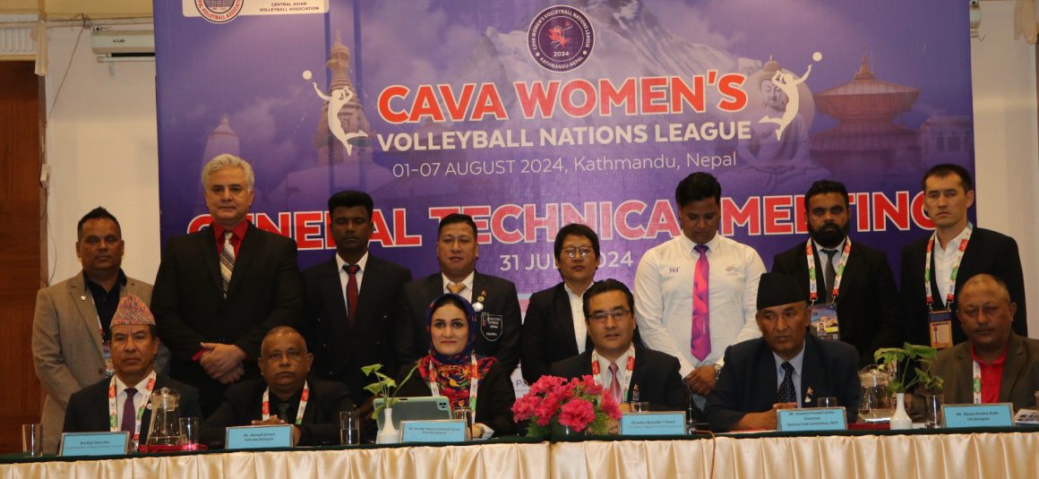 CAVA TO GET ITS WOMEN’S VOLLEYBALL NATIONS LEAGUE OFF THE GROUND IN NEPAL ON AUGUST 1