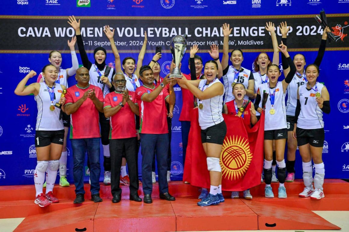 KYRGYZSTAN REIGN SUPREME AS CAVA WOMEN’S CHALLENGE CUP CHAMPIONS