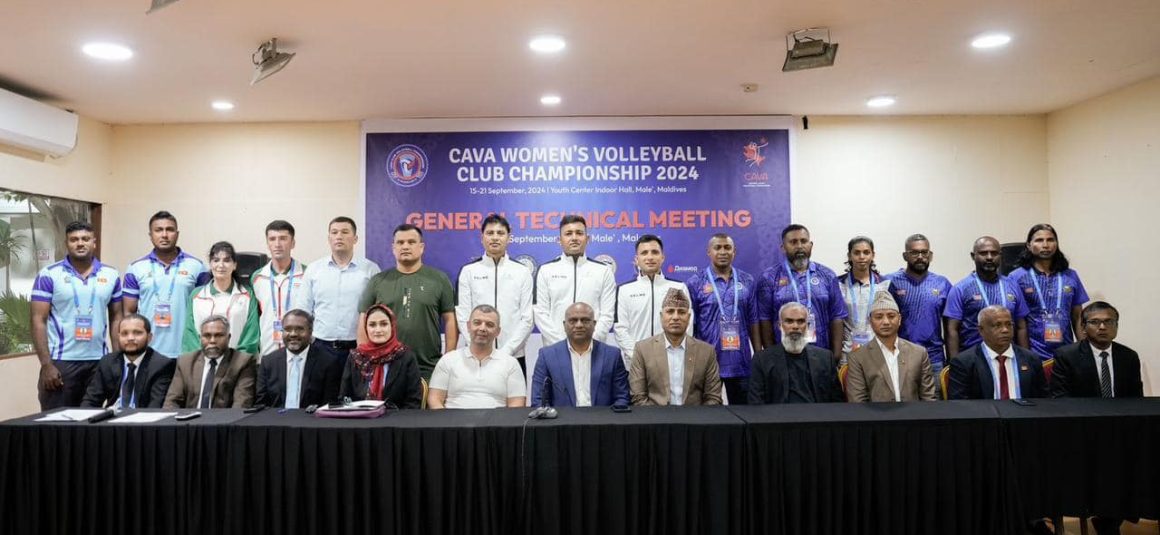 CAVA WOMEN’S CLUB CHAMPIONSHIP SET TO BEGIN IN MALDIVES SEPTEMBER 15