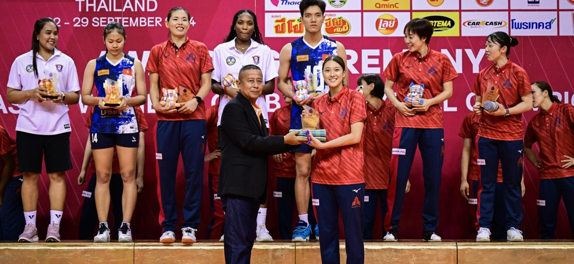 SATO  MOST VALUABLE PLAYER IN 2024 ASIAN CLUB CHAMPIONSHIP TITLE QUEST