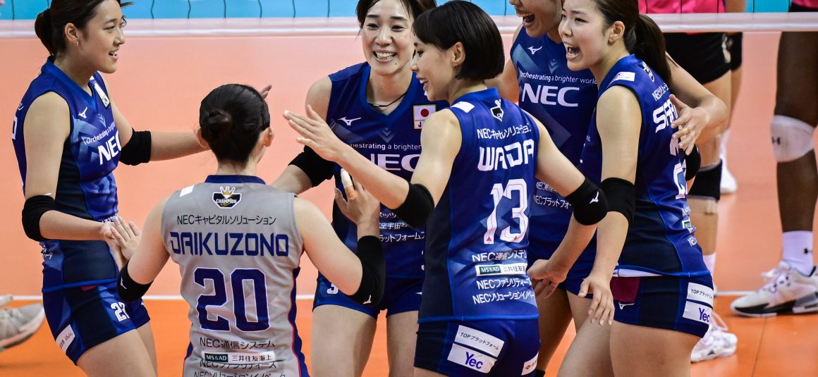 NEC RED ROCKETS KAWASAKI  HEAD TO ASIAN CLUB CHAMPIONSHIP FINALE AFTER DEFEAT OF NAKHON RATCHASIMA QMINC VC IN DECIDER