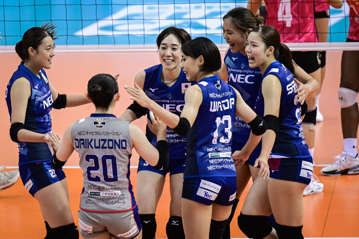 NEC RED ROCKETS KAWASAKI  HEAD TO ASIAN CLUB CHAMPIONSHIP FINALE AFTER DEFEAT OF NAKHON RATCHASIMA QMINC VC IN DECIDER