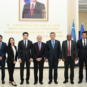 FIVB PRESIDENT MEETS WITH THE HIGHEST SPORTS AUTHORITIES IN UZBEKISTAN