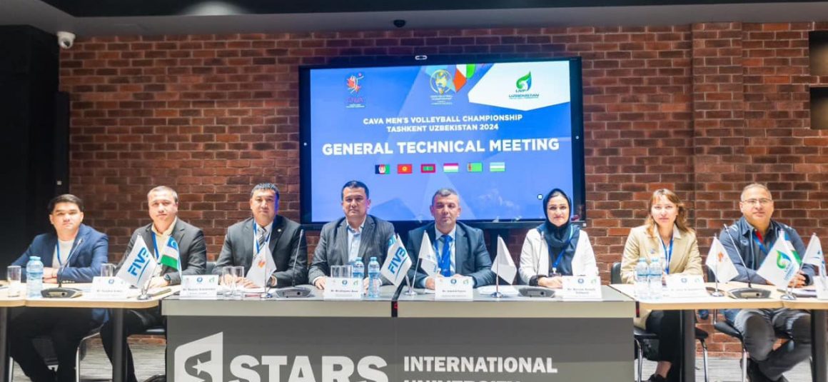 GENERAL TECHNICAL MEETING OFFICIALLY LAUNCHES CAVA MEN’S CHAMPIONSHIP IN UZBEKISTAN