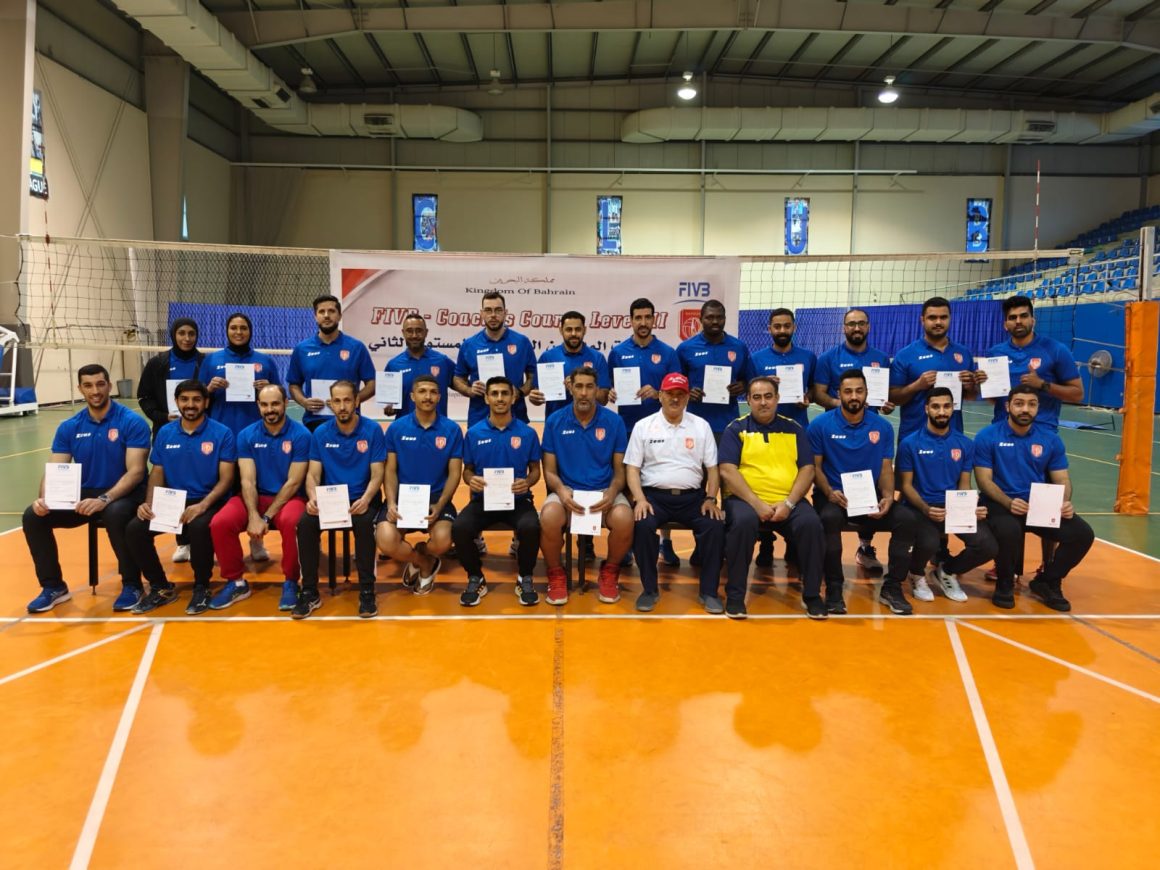 FIVB LEVEL-2 COACHES COURSE SUCCESSFULLY COMPLETED IN BAHRAIN