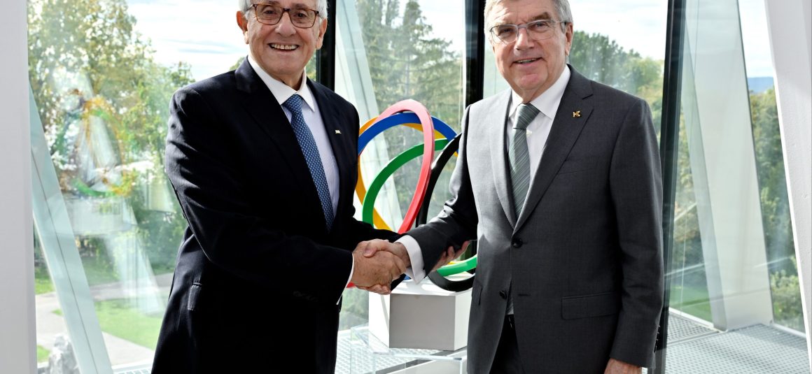 FIVB PRESIDENT SHARES LATEST FIVB ACHIEVEMENTS AND SUCCESS OF KISS VOLLEYBALL FOUNDATION FESTIVAL WITH IOC PRESIDENT THOMAS BACH