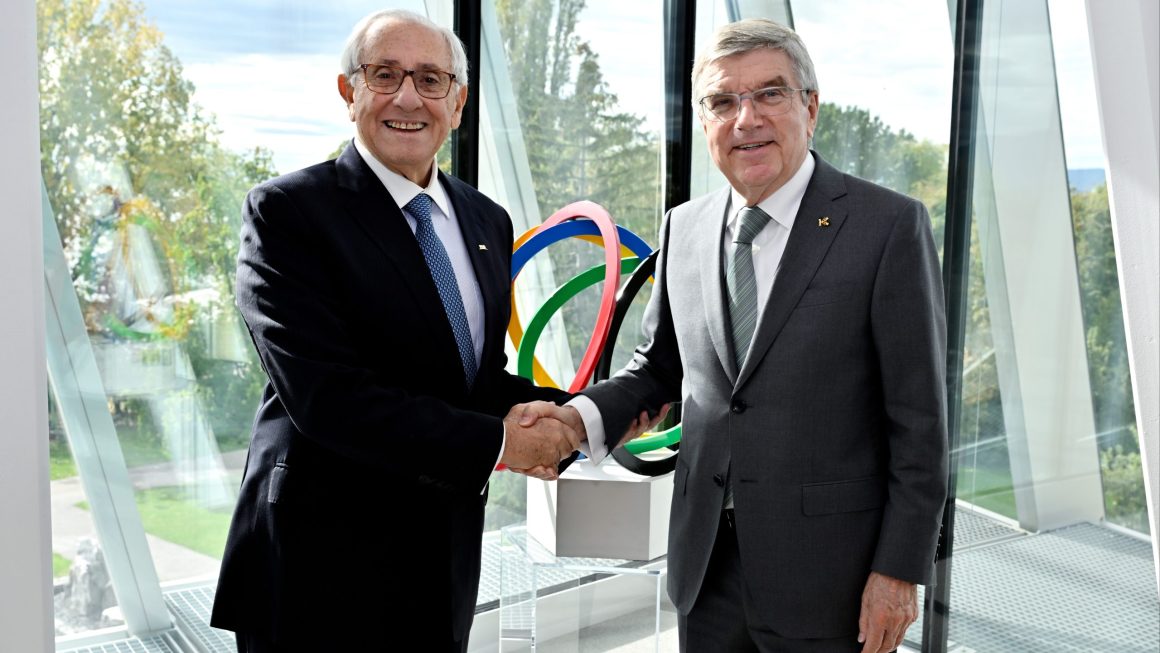 FIVB PRESIDENT SHARES LATEST FIVB ACHIEVEMENTS AND SUCCESS OF KISS VOLLEYBALL FOUNDATION FESTIVAL WITH IOC PRESIDENT THOMAS BACH