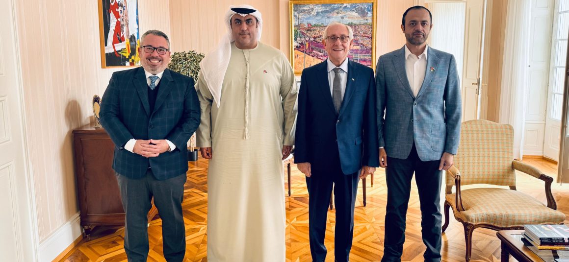 FIVB PRESIDENT WELCOMES UAE VOLLEYBALL ASSOCIATION PRESIDENT TO FIVB HEADQUARTERS