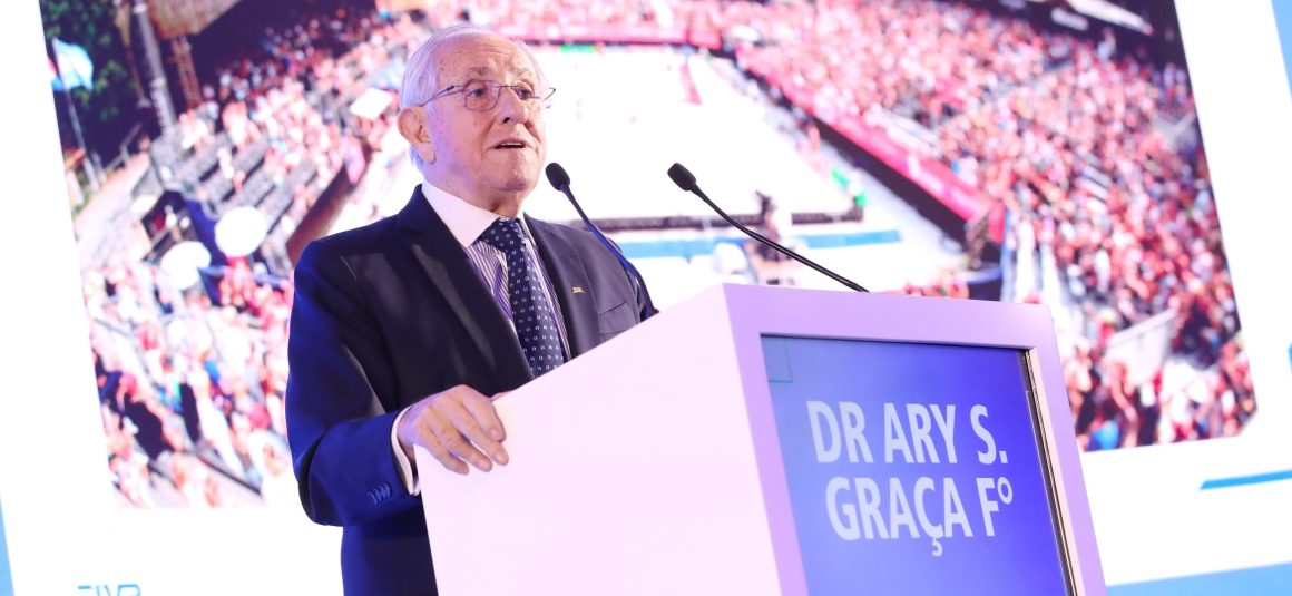 GLOBAL VOLLEYBALL FAMILY CELEBRATES DR ARY S. GRAÇA Fᵒ’S LEGACY OF INNOVATION AND OPPORTUNITY AT WORLD CONGRESS