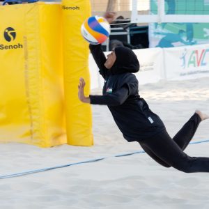 MIDDLE EAST’S FIRST EVER WOMEN’S AGE-GROUP BEACH EVENT UNDERWAY IN DOHA