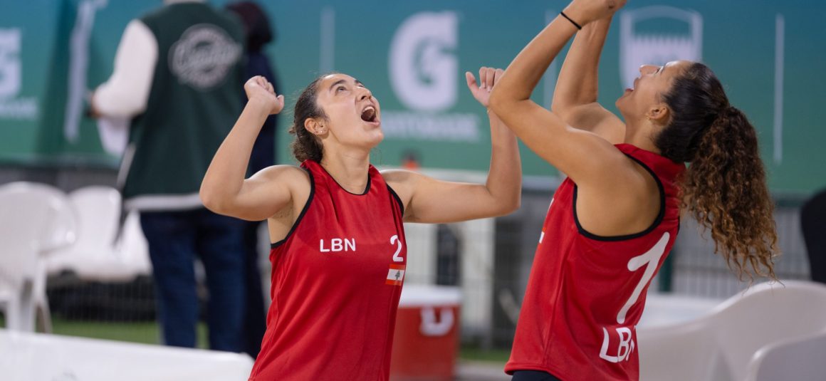 LEBANON’S LARA & LOUNA WIN HISTORIC U20 WOMEN’S EVENT IN DOHA