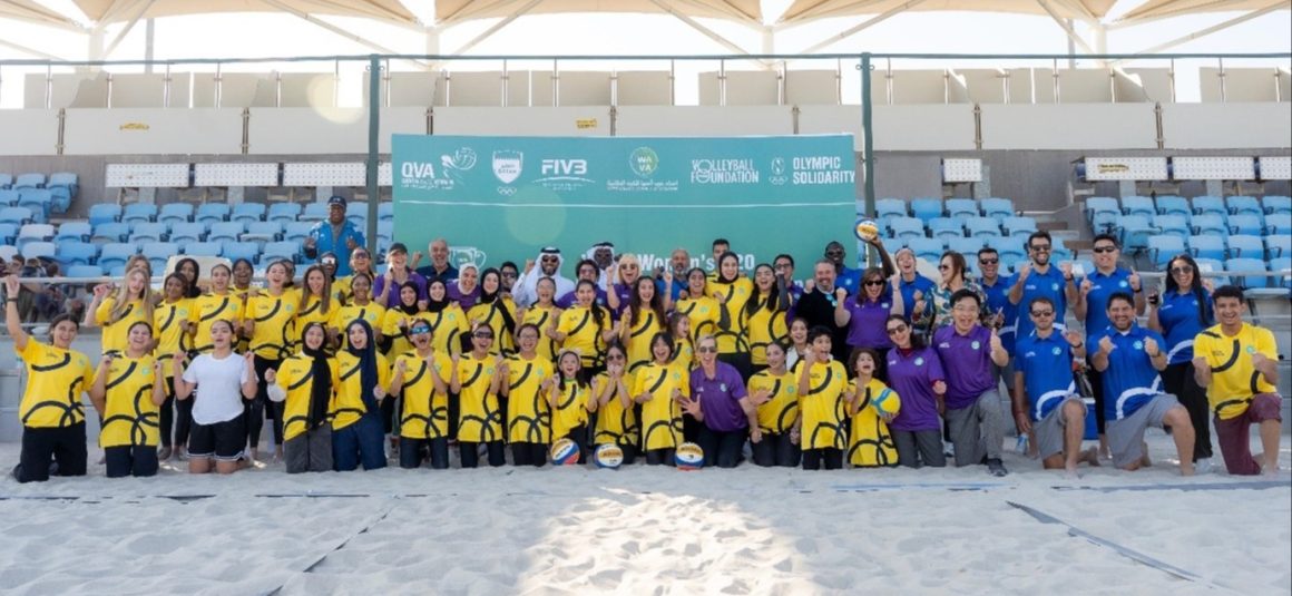 FIVB VOLLEYBALL FOUNDATION HOSTS INSPIRING ACTIVATION EVENT FOR YOUTH IN QATAR