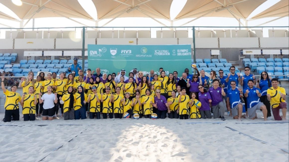 FIVB VOLLEYBALL FOUNDATION HOSTS INSPIRING ACTIVATION EVENT FOR YOUTH IN QATAR