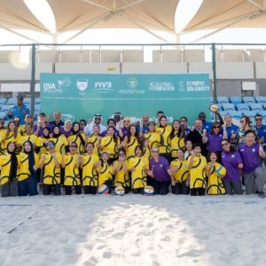 FIVB VOLLEYBALL FOUNDATION HOSTS INSPIRING ACTIVATION EVENT FOR YOUTH IN QATAR