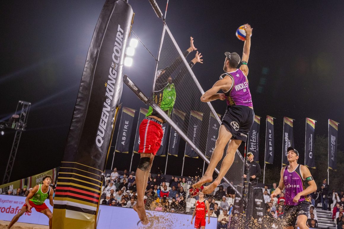 TOP BEACH VOLLEYBALL PAIRS CONVERGE IN DOHA FOR QUEEN & KING OF THE COURT FINALS