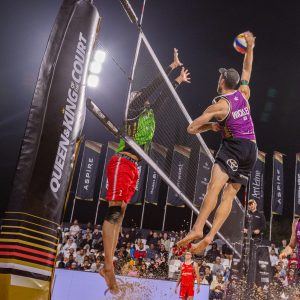 TOP BEACH VOLLEYBALL PAIRS CONVERGE IN DOHA FOR QUEEN & KING OF THE COURT FINALS