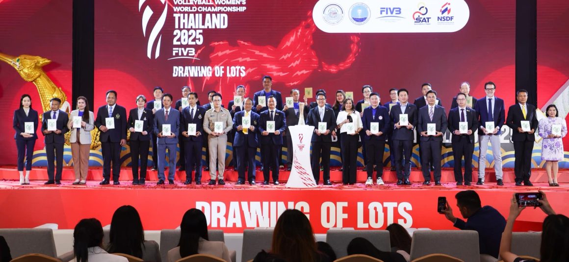 DRAWING OF LOTS SETS OFF EXCITING 248-DAY COUNTDOWN TO 2025 WOMEN’S WORLD CHAMPIONSHIP IN THAILAND