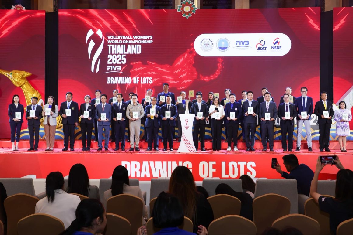 DRAWING OF LOTS SETS OFF EXCITING 248-DAY COUNTDOWN TO 2025 WOMEN’S WORLD CHAMPIONSHIP IN THAILAND