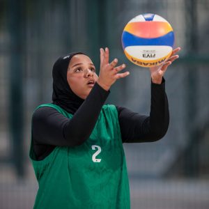 ALHUMAIDAN ANCHORS SAUDI ARABIA’S DEBUT IN BEACH VOLLEYBALL