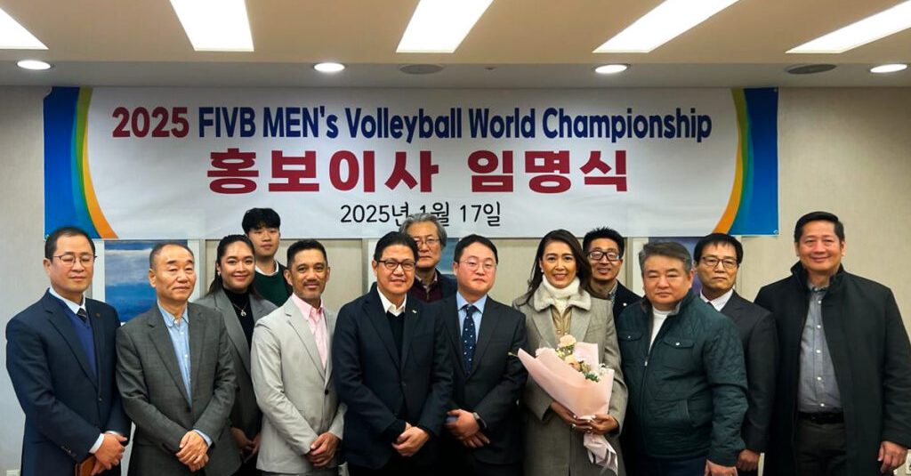 PHILIPPINES HOSTING OF FIVB MWCH 2025 RIDES KOREAN WAVE IN MARKETING AND PROMOTIONS