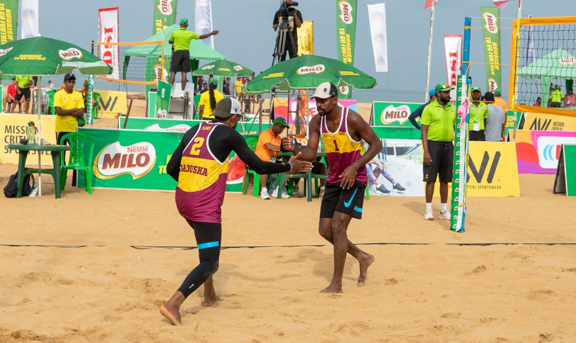 RESCHEDULED CAVA BEACH VOLLEYBALL CHAMPIONSHIPS 2024 KICK OFF AT NEGOMBO BEACH, SRI LANKA