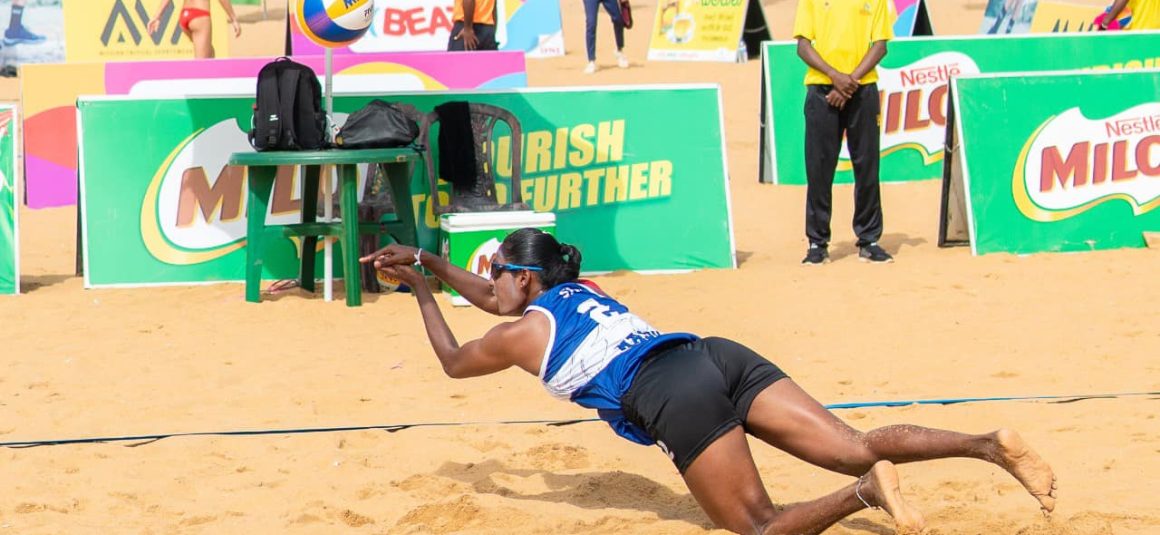 SRI LANKANS MAKE THEIR MARK ON HOME SOIL ON THRILLING DAY 2 OF CAVA BEACH VOLLEYBALL CHAMPIONSHIPS 2024