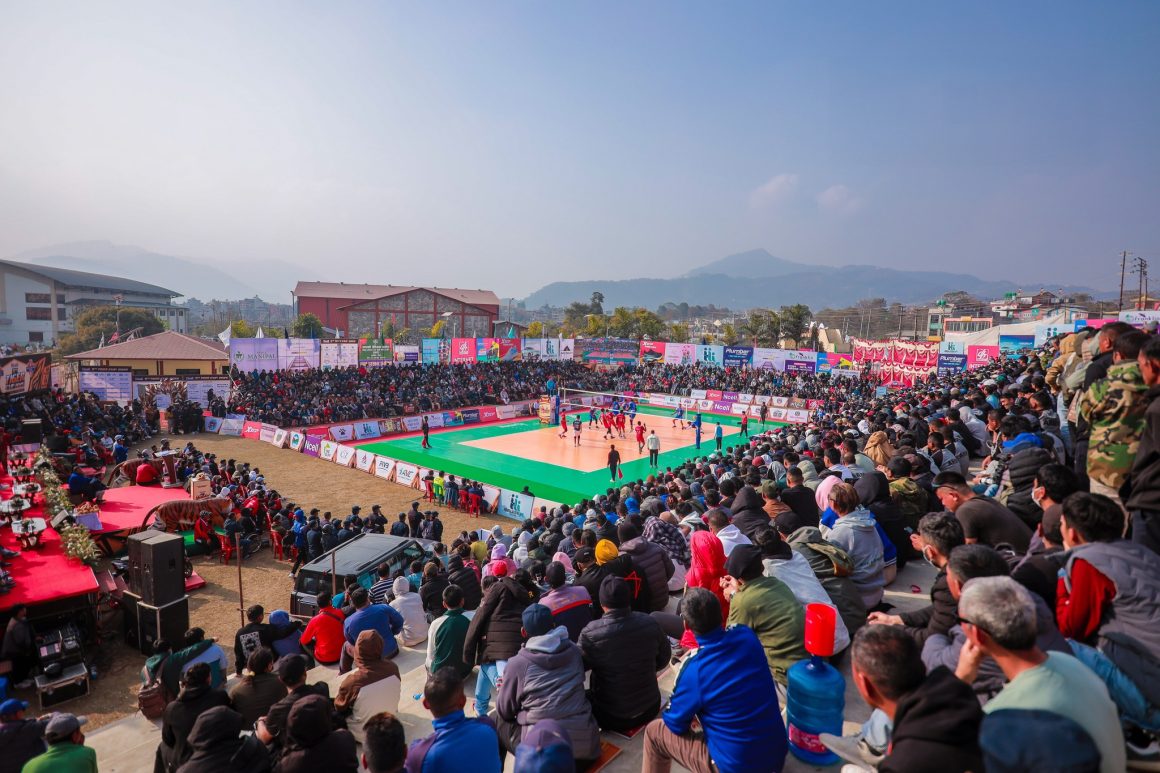 VOLLEYBALL REACHES PEAK WITH HIMALAYAN BACKDROP AT TIGER CUP IN NEPAL