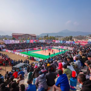 VOLLEYBALL REACHES PEAK WITH HIMALAYAN BACKDROP AT TIGER CUP IN NEPAL